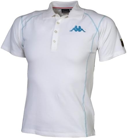 

Мужская рубашка-поло Kappa Golf GM07003, с коротким рукавом, белая