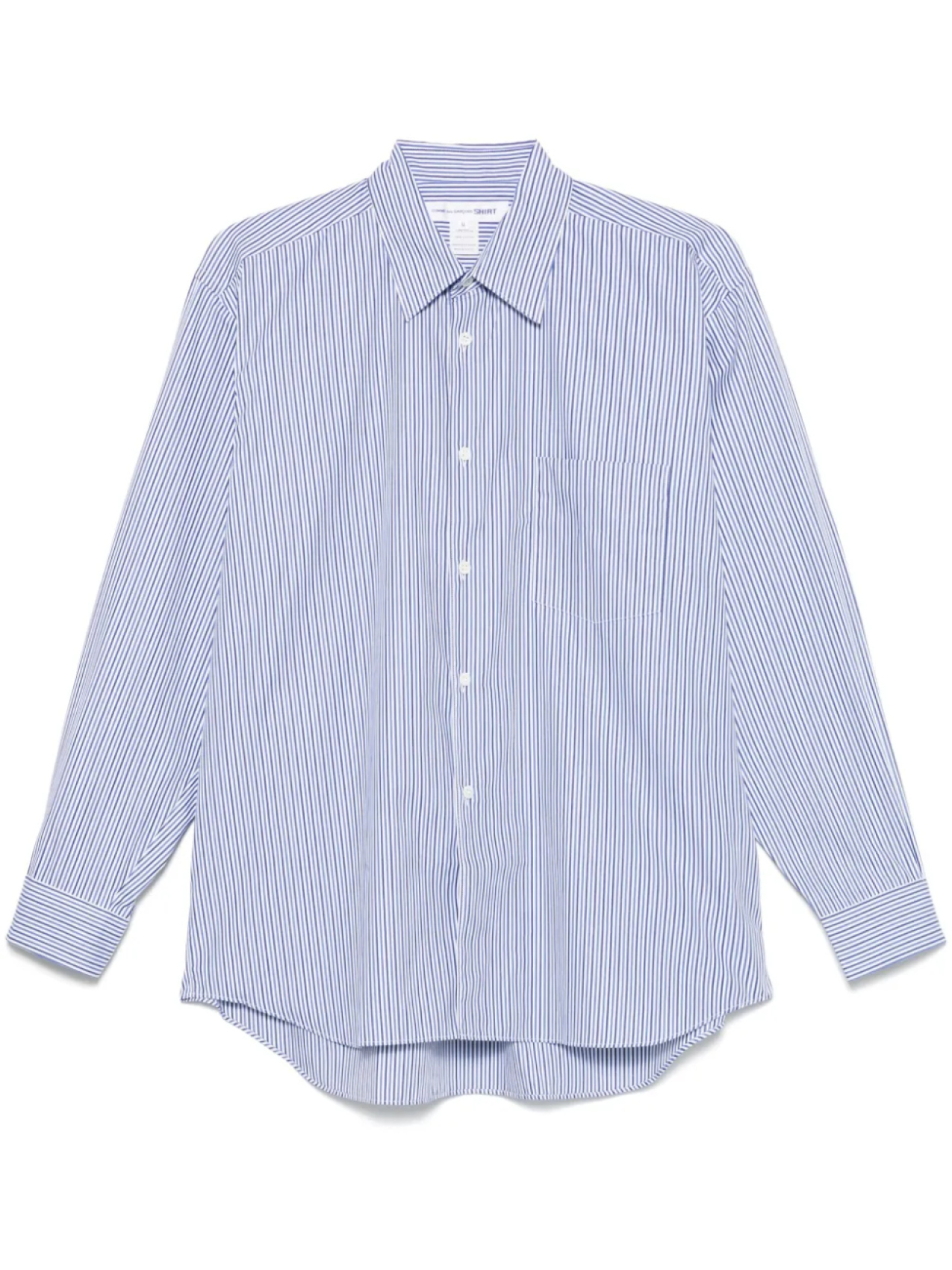 

Рубашка в полоску Comme Des Garçons Shirt, синий