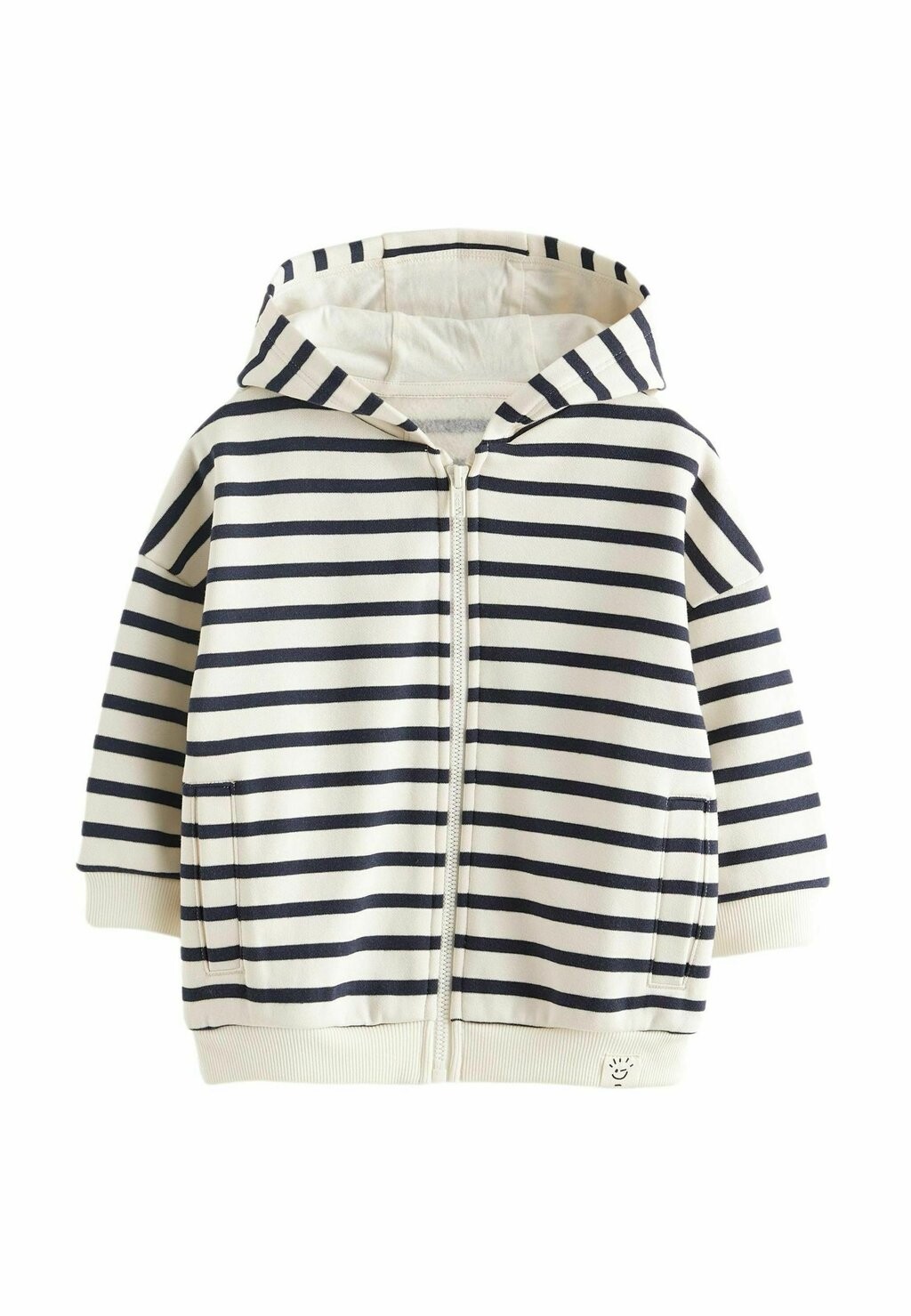 

Толстовка OVERSIZED Next, цвет ecru white navy blue stripe