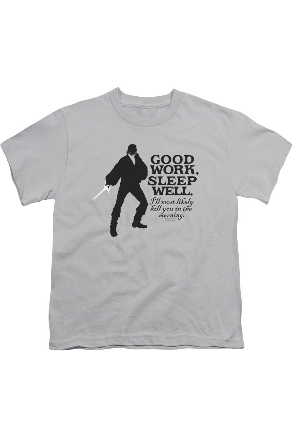 

Футболка с коротким рукавом для детей "Принцесса-невеста" Gildan, серебряный