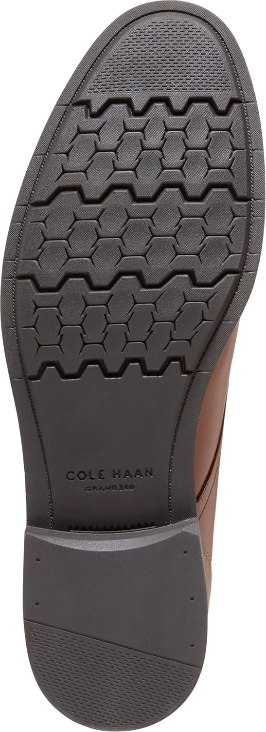 Мужские оксфорды Cole Haan Newmark Grand Plain Toe, светло-коричневый — фото 2