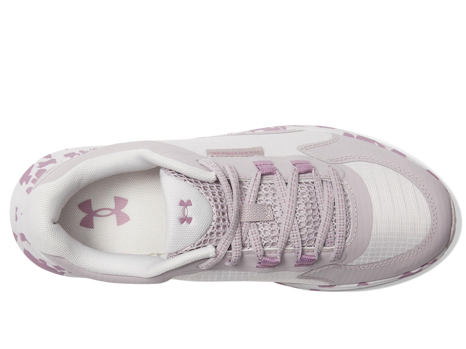 Кроссовки Under Armour Charged Bandit Trail 3, Gray Matter/Gray Dawn/Purple Prime — фото 2