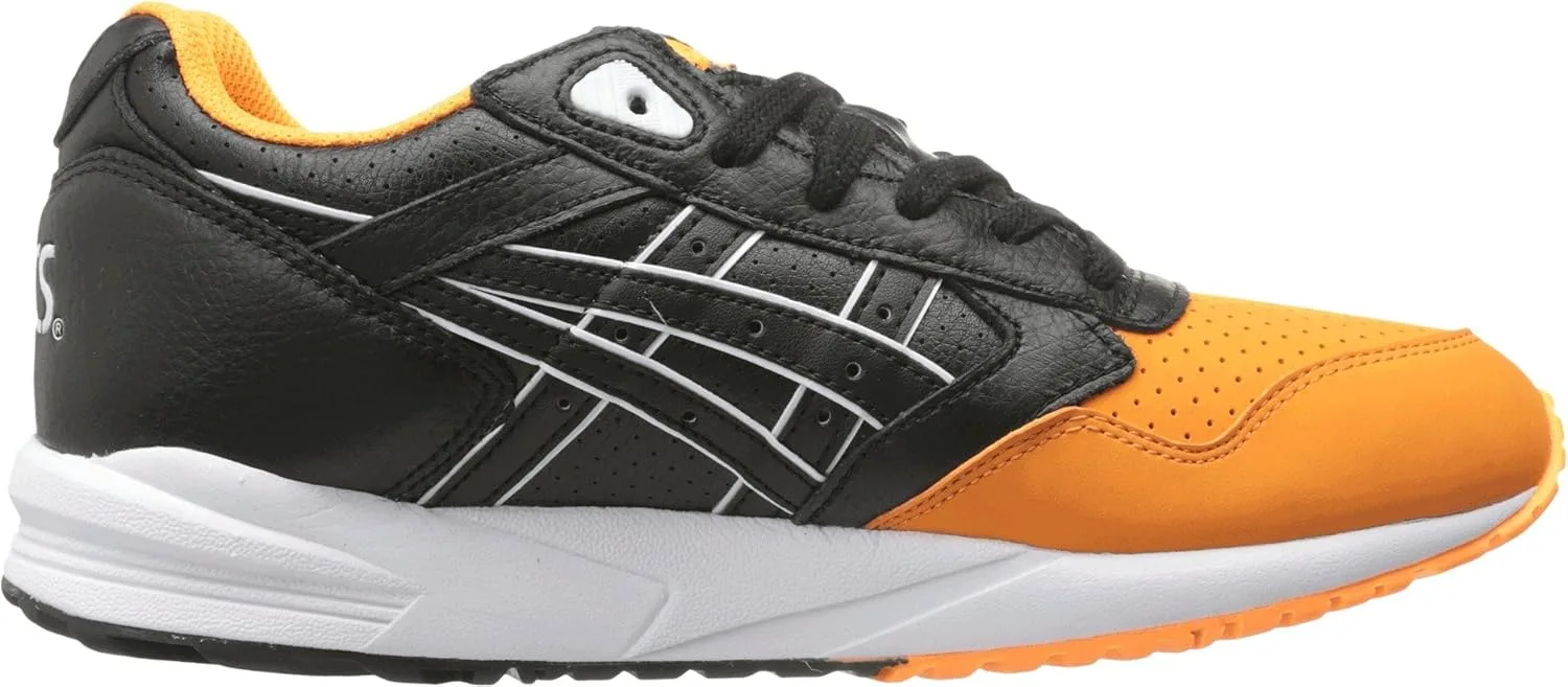 Мужские модные кроссовки Asics Gel Saga, черный/оранжевый — фото 4