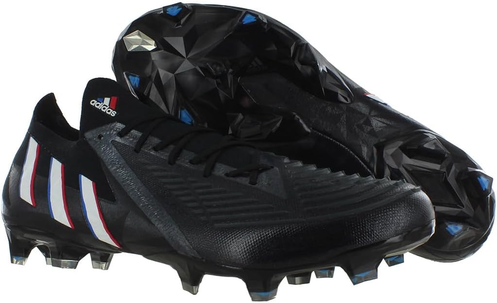 Футбольные бутсы Adidas Predator 18.4 FxG для мальчиков, черный/белый/ярко-красный — фото 4