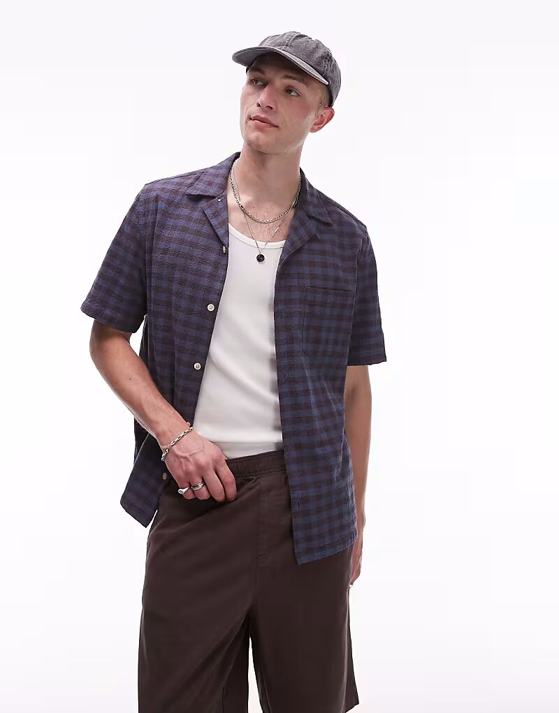 

Футболка Allsaints Cooper в цвете Almafi Blue