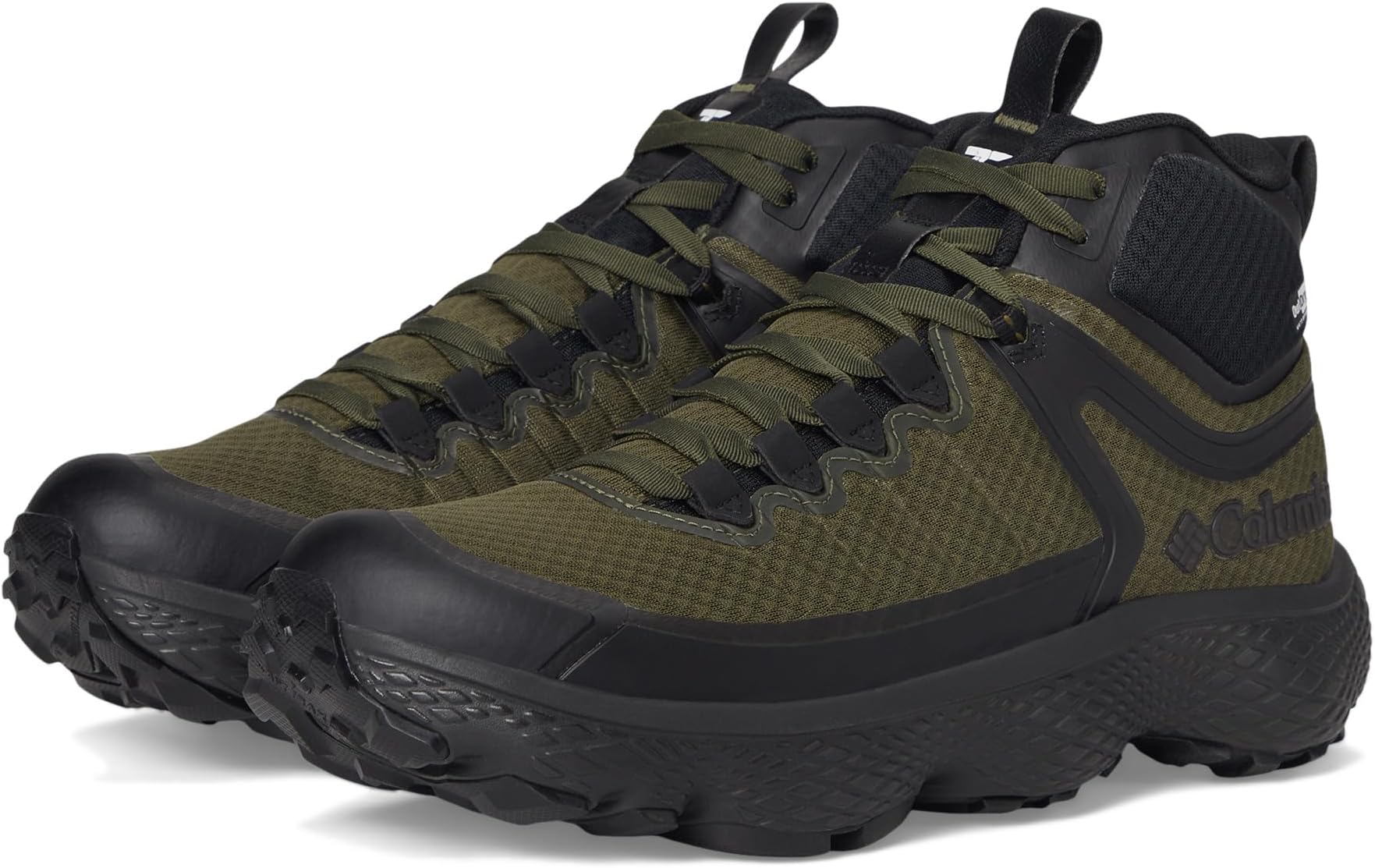 

Походные ботинки Columbia Escape Thrive Titanium Mid Outdry, цвет Nori/Black