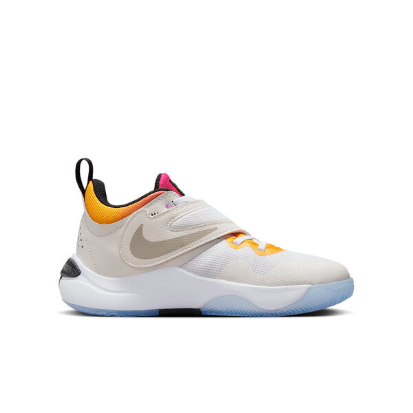 Кроссовки team hustle d 11 баскетбольные кроссовки Nike, белый — фото 2