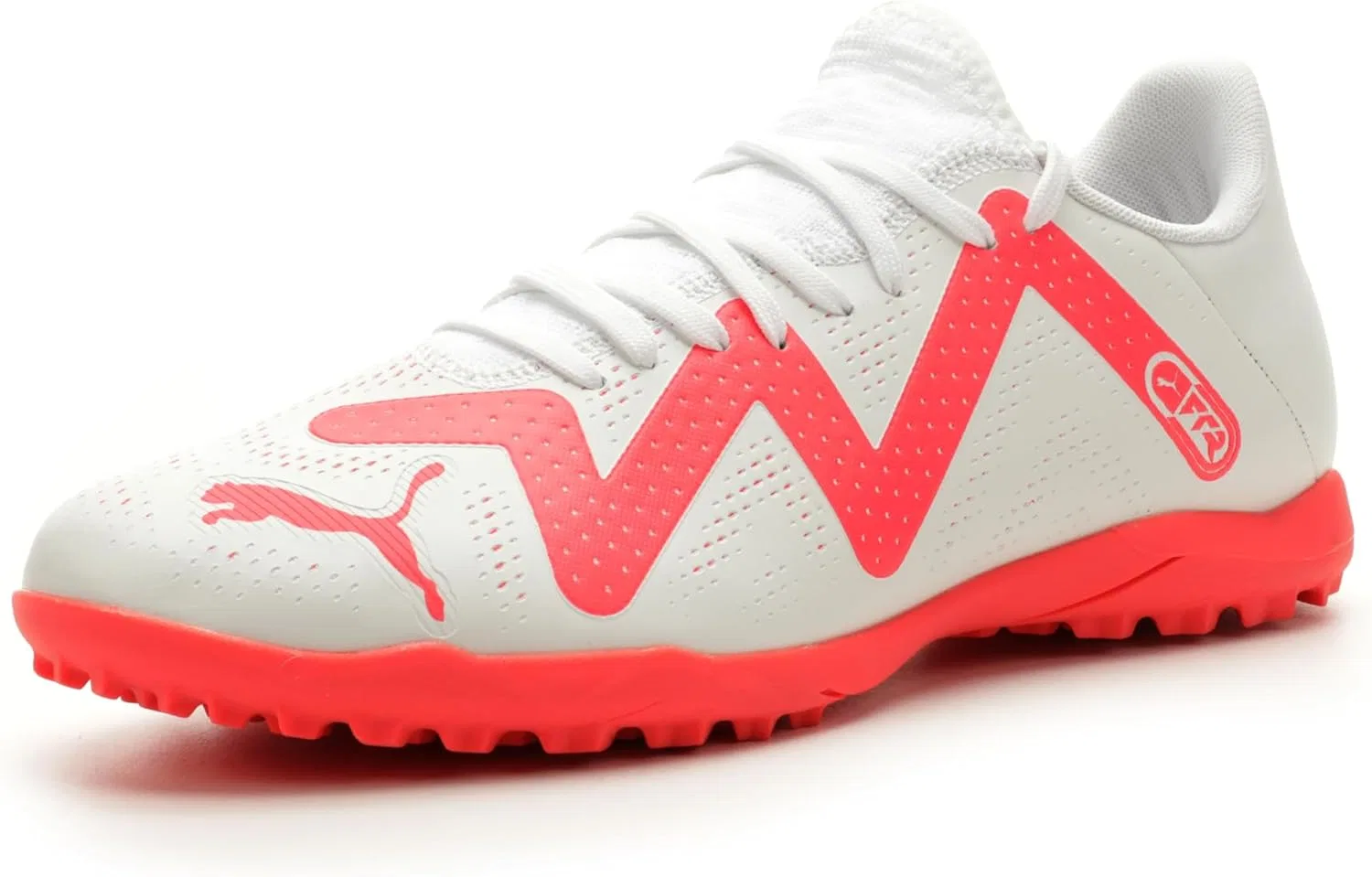 Мужские футбольные бутсы PUMA Future Play TT, 4-Puma White Fire Orchid
