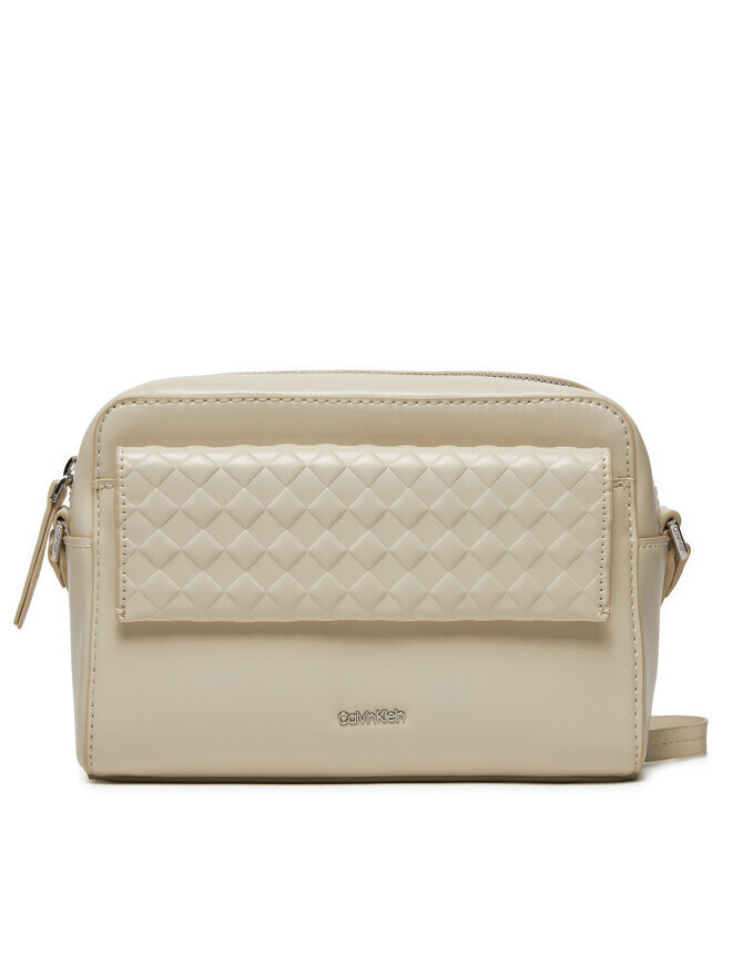 

Наплечная сумка Calvin Klein Calvin Mini Quilt Camera Bag K60K611884, экрю, Белый, Наплечная сумка Calvin Klein Calvin Mini Quilt Camera Bag K60K611884, экрю