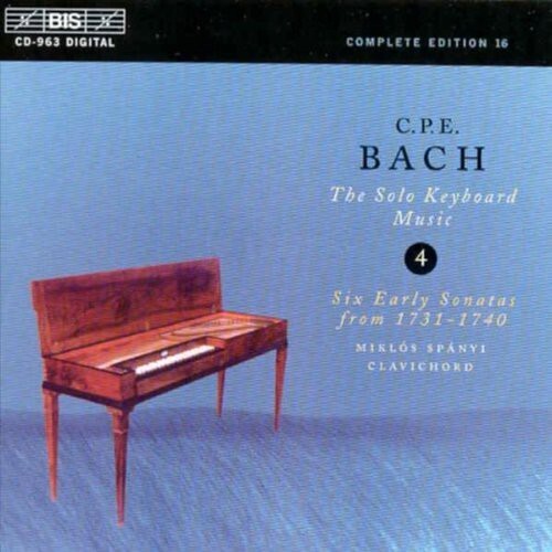

CD диск Bach, C.P.E. / Spanyi, Miklos: Solo Keyboard Music 4: Sta in B Flat W.62, Etc.