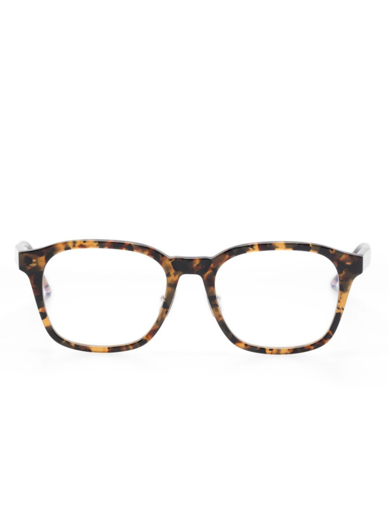 

Thom Browne Eyewear очки в оправе черепаховой расцветки, коричневый