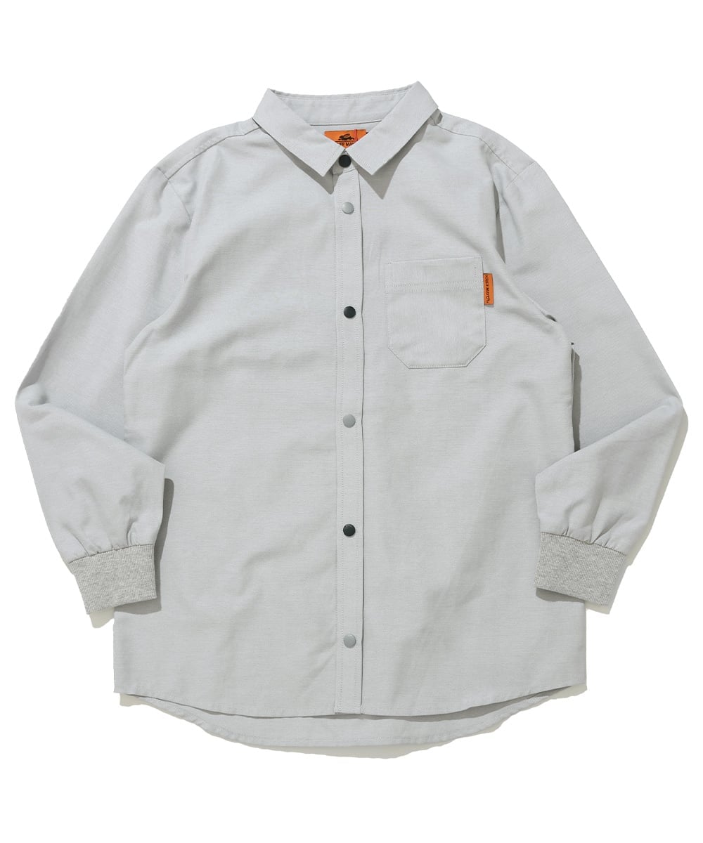 (K) Рубашка с ребристым рукавом Happy Shirt KRIFF MAYER, GRAY