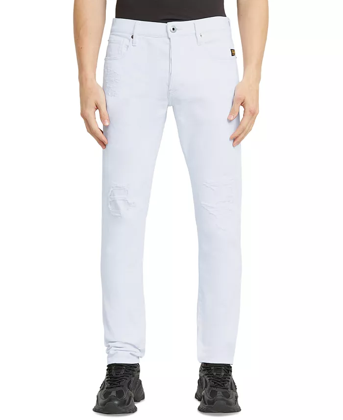 

Мужские джинсы 3301 Classic Slim-Fit G-Star Raw, белый
