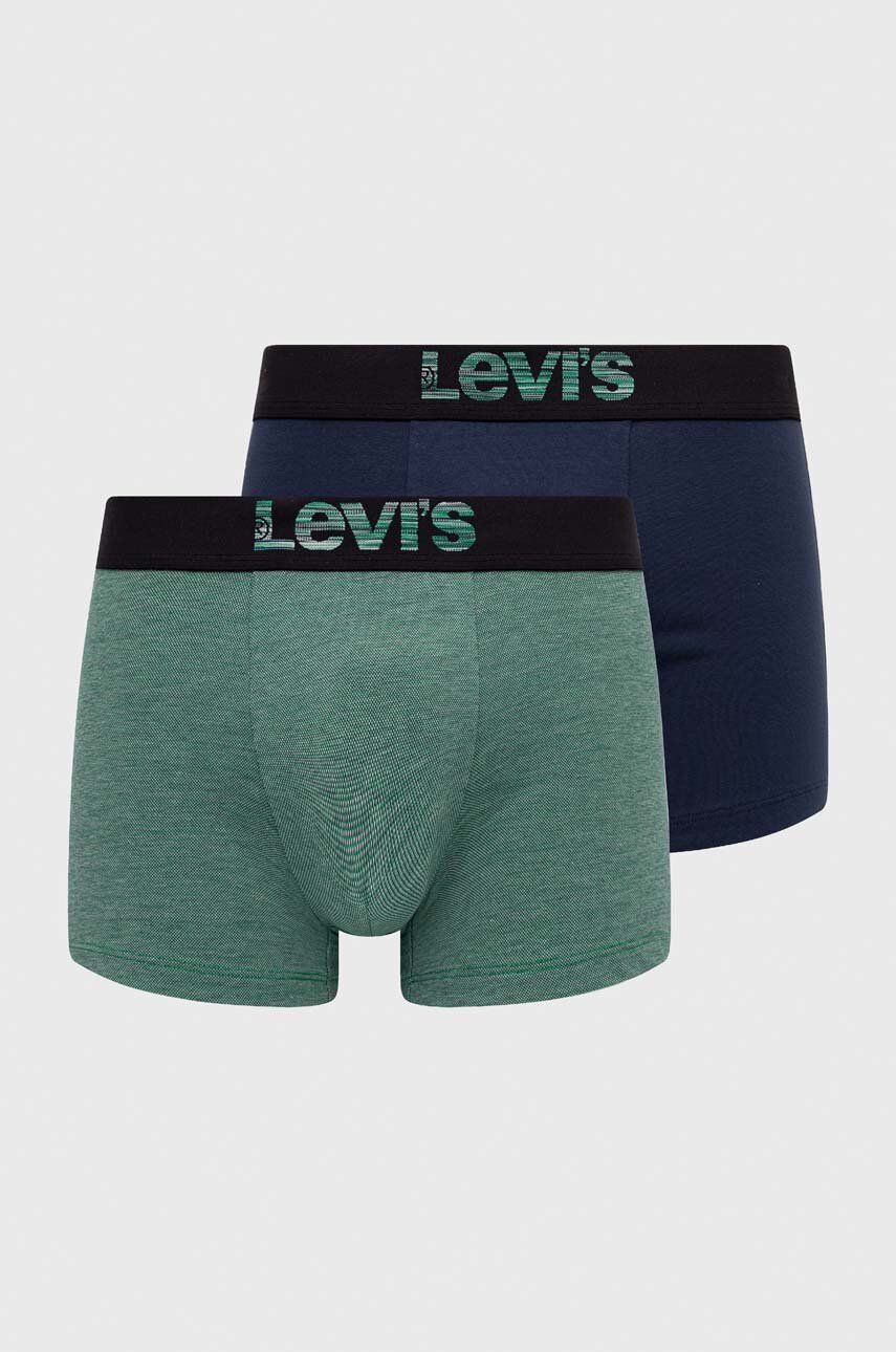 

2 упаковки боксеров Levi's, зеленый