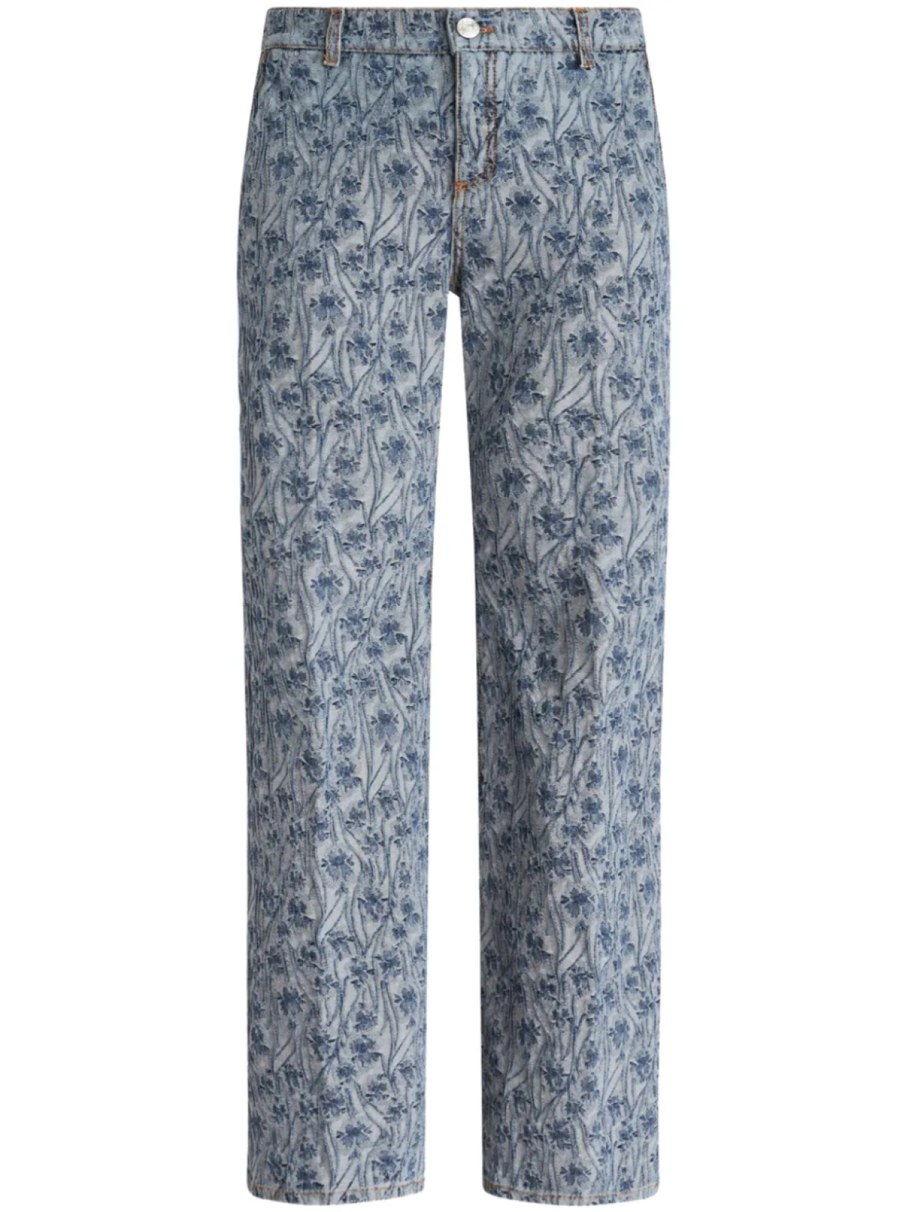 

ETRO джинсы прямого кроя, синий