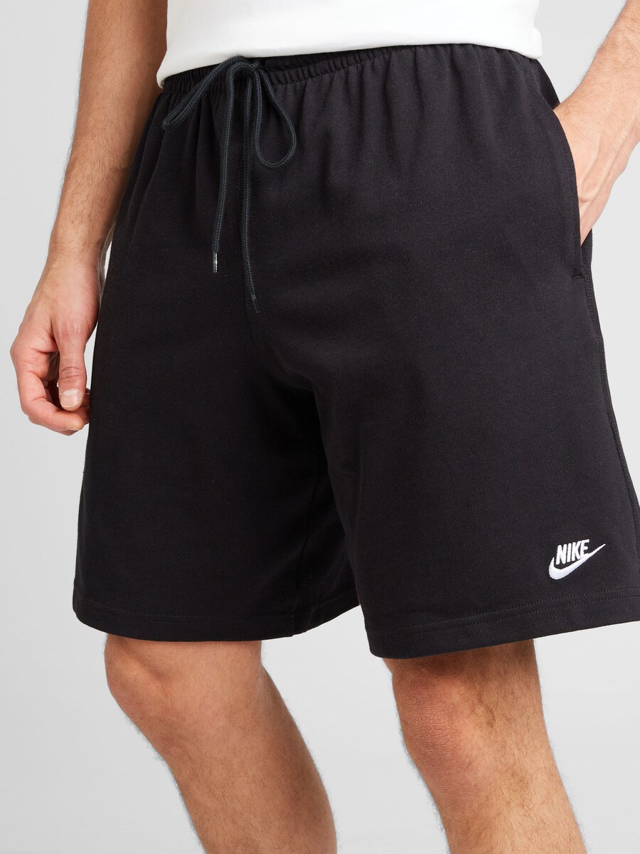Брюки свободного кроя Nike Sportswear Club, Black — фото 4
