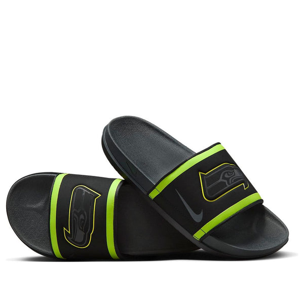 

Тапочки nfl x offcourt slide 'seattle seahawks' Nike, черный
