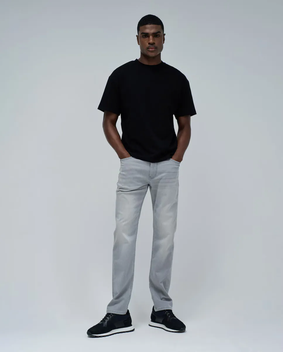 

Мужские спортивные брюки S-Activ Regular Fit Salsa Jeans, серебряный