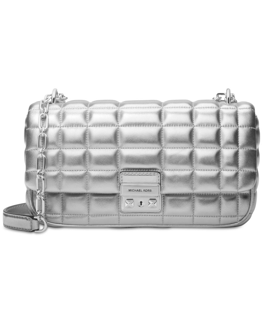 

Большая трансформируемая сумка Tribeca на цепочке через плечо Michael Kors, Silver