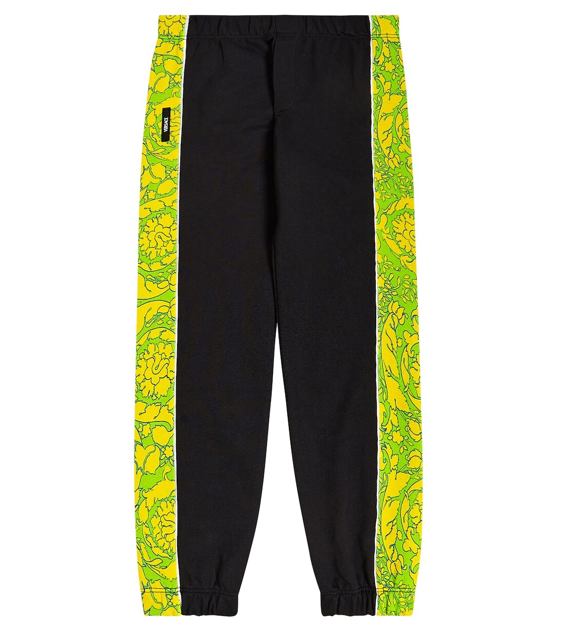

Спортивные брюки из хлопка барокко Versace, черный