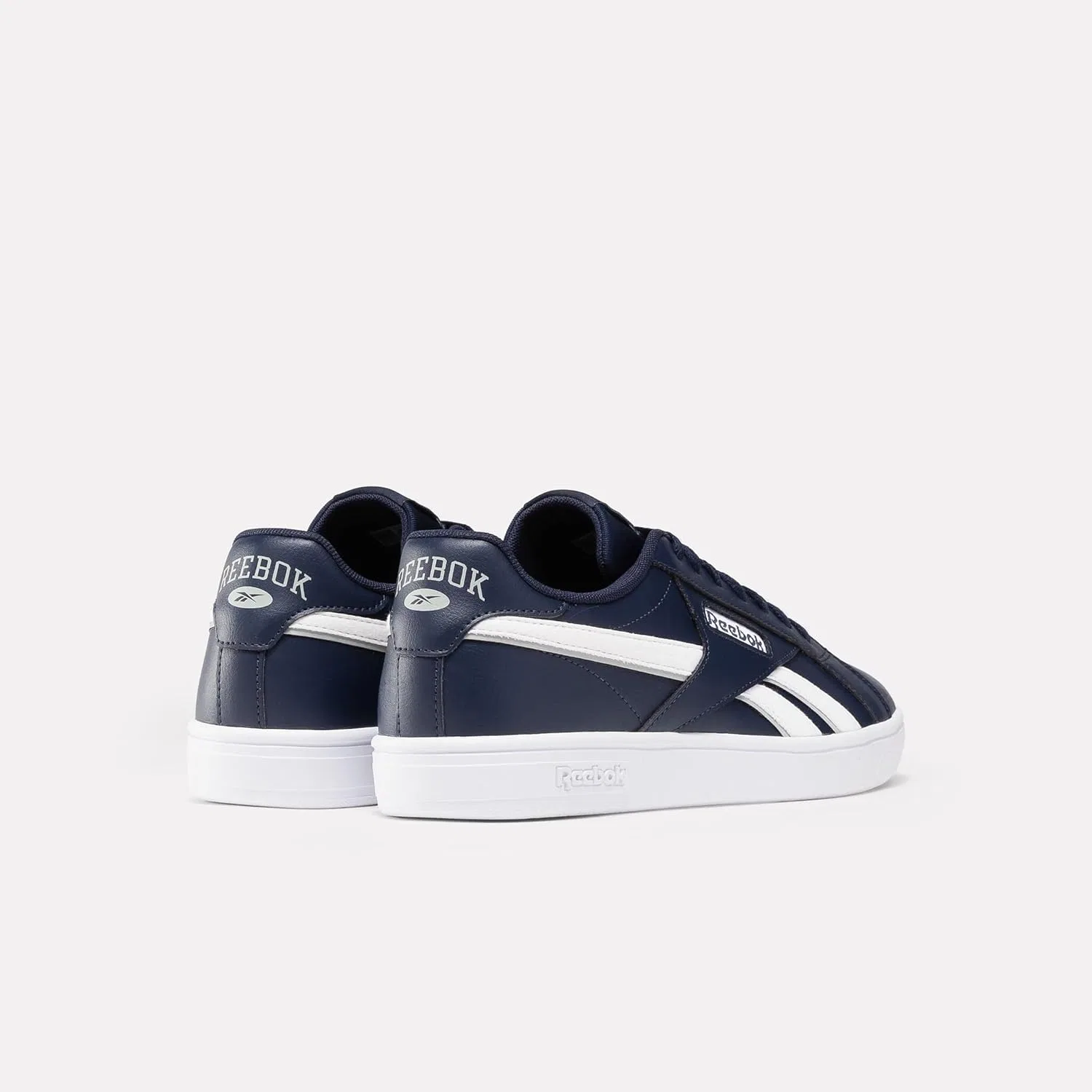 Кроссовки Reebok Court Retro Leather белого цвета — фото 3