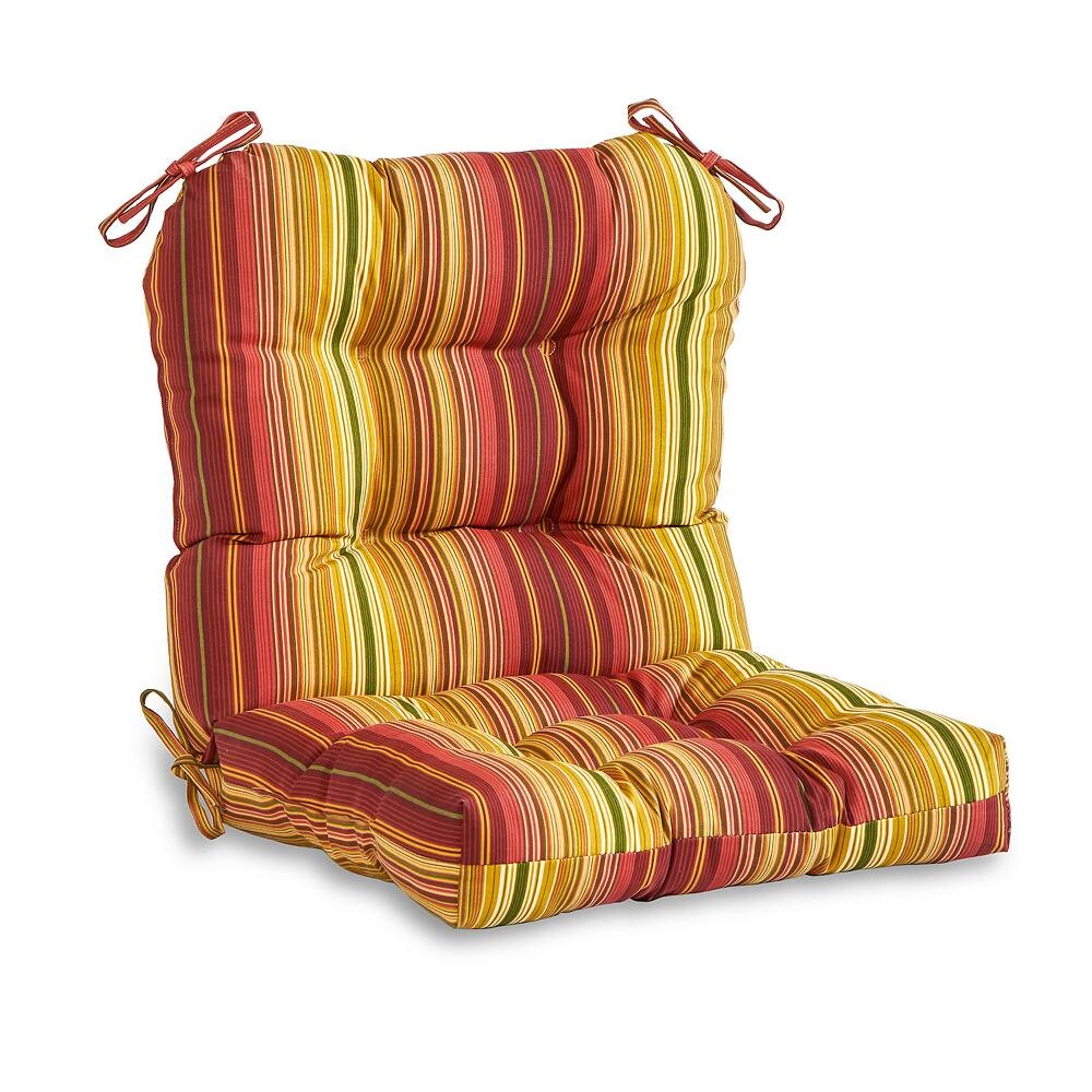 

Greendale Home Fashion Подушка для обеденного стула на открытом воздухе Greendale Home Fashions, цвет Kinnabari Stripe