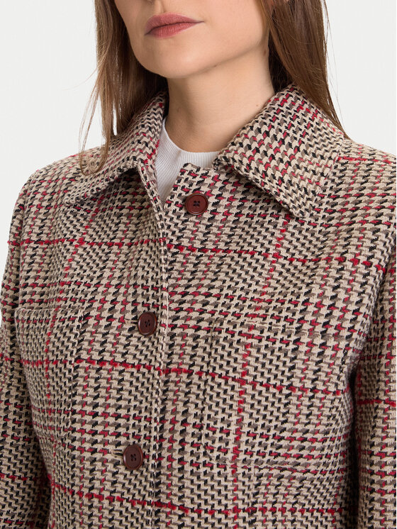 Демисезонная куртка slim fit Seasonal WW0WW46656 Tommy Hilfiger, бежевый — фото 4