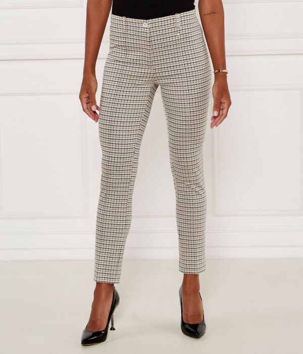 

Брюки Marc Cain Regular Fit с узором, бежевый