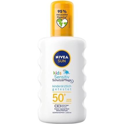 

Sun Kids Sensitive Sun спрей с SPF 50+ 200мл, Nivea