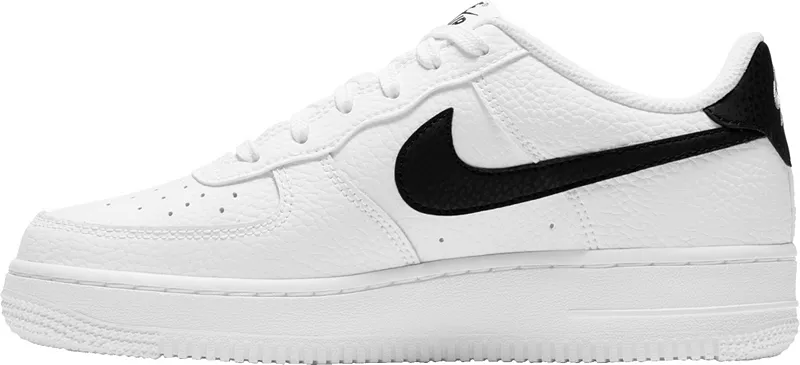 Детские кроссовки Nike Air Force 1 для начальной школы, белый/черный — фото 3