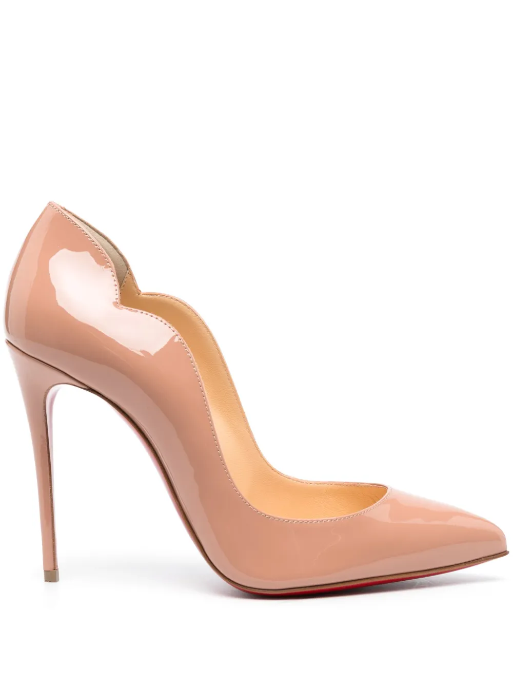 Туфли Hot Chick 100 Christian Louboutin, нейтральный
