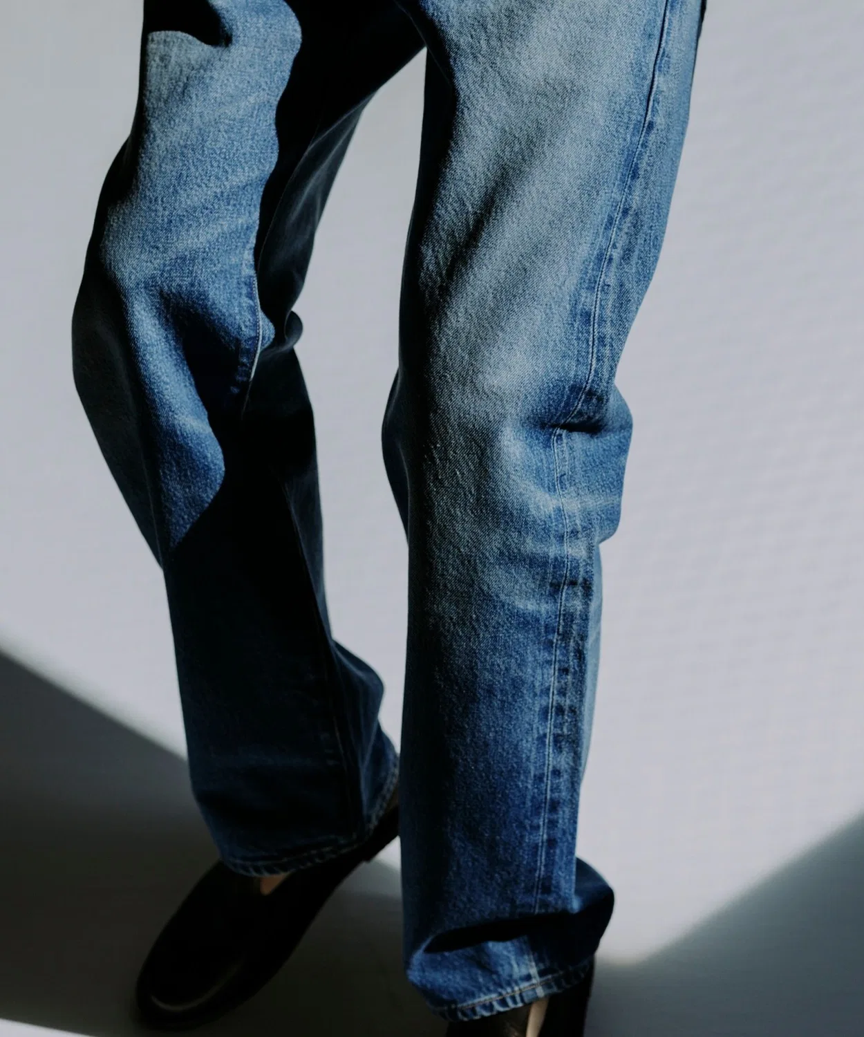 Джинсы Levi's Blue Tab Anchor Relaxed, Япония, тёмно-синий — фото 2