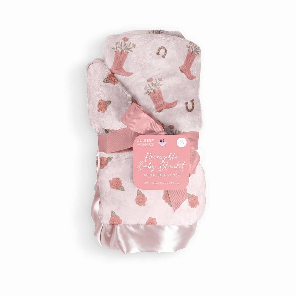 

JuJuBe x Studio Oh! Двустороннее детское одеяло, цвет Blooming Boot