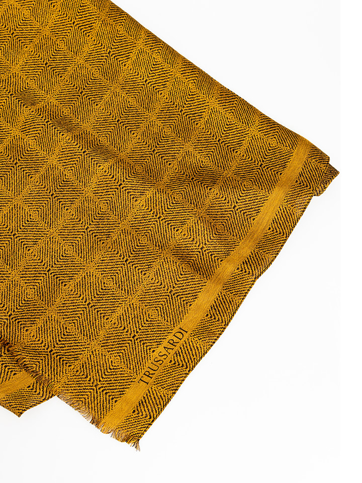 

Шарф Trussardi, цвет mustard