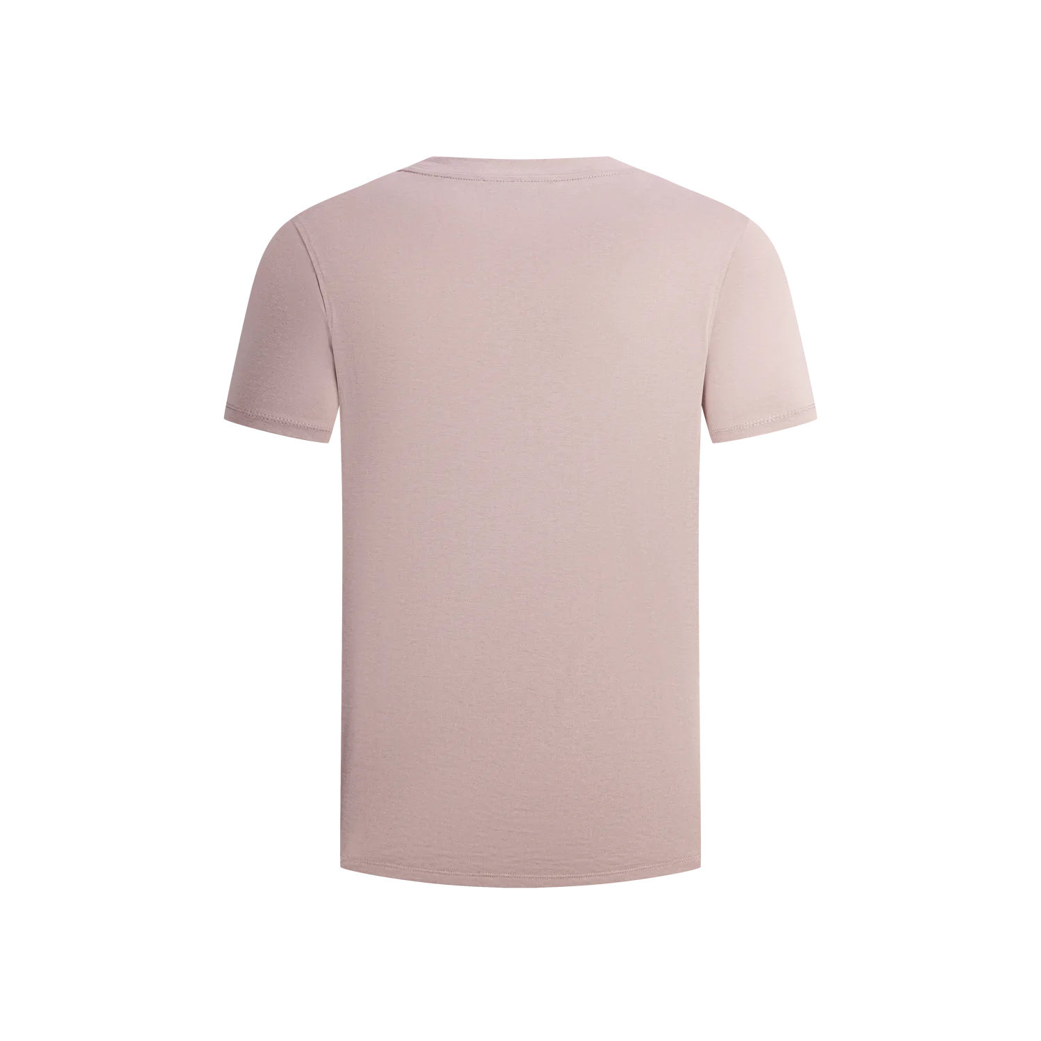 EMPORIO ARMANI Футболка мужская dusty pink crew neck тонкая straight fit — фото 3