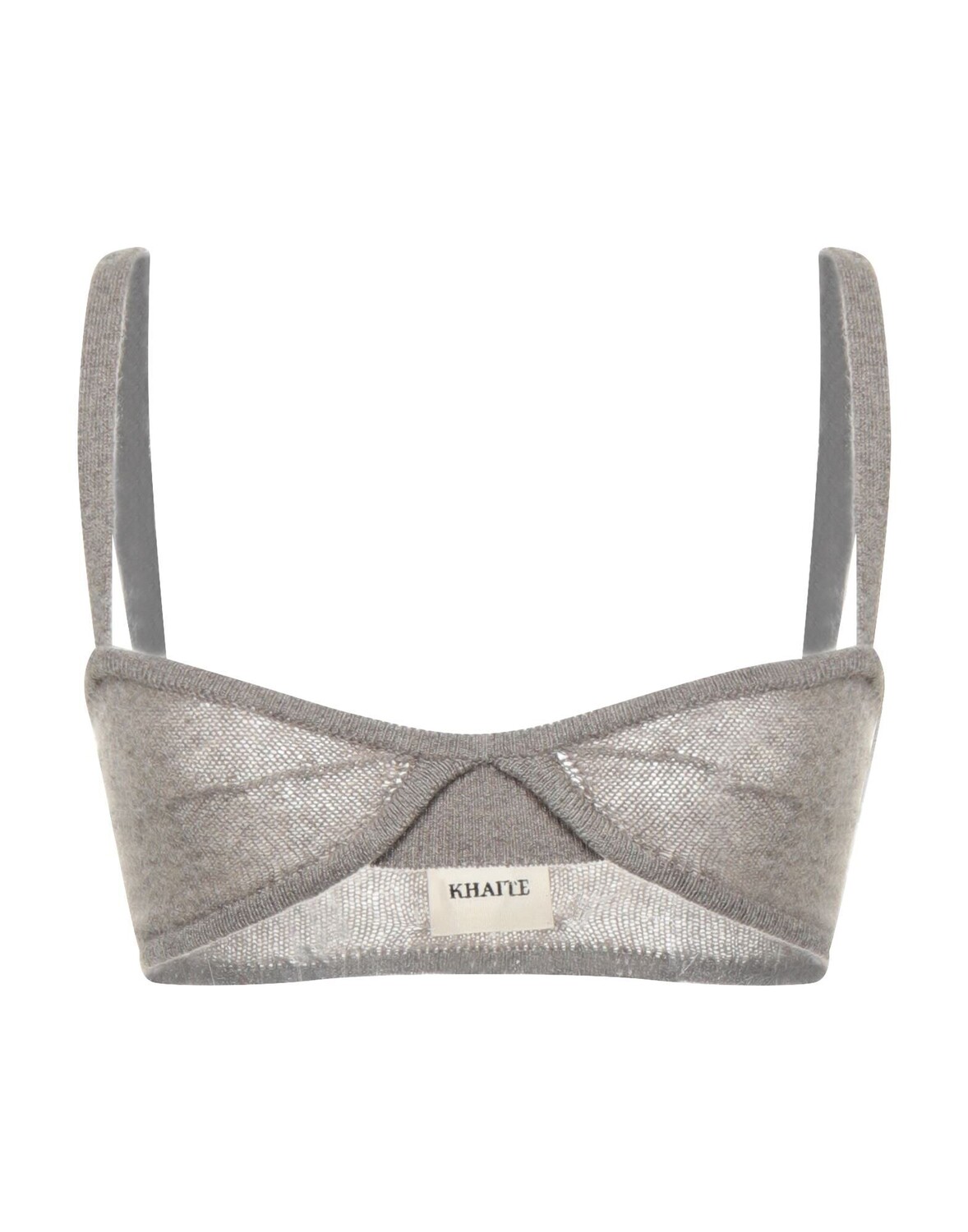

Бюстгальтер Khaite, серый