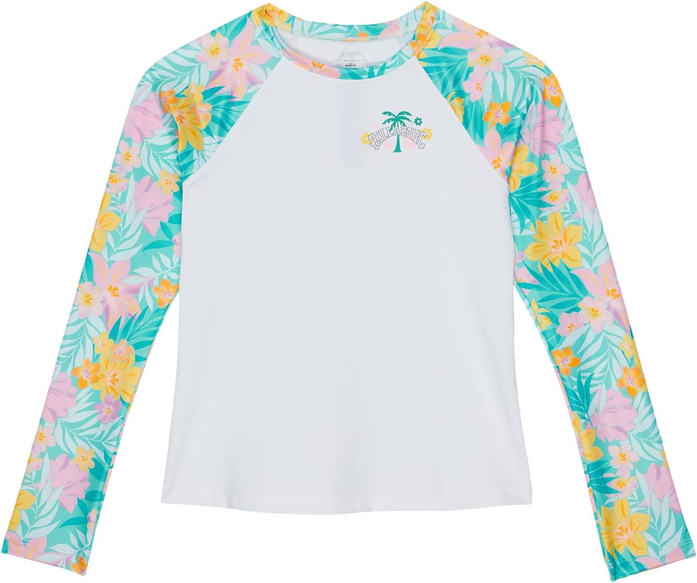 

Купальник Billabong Kids Mermaid Feels Long Sleeve Rashguard, белый