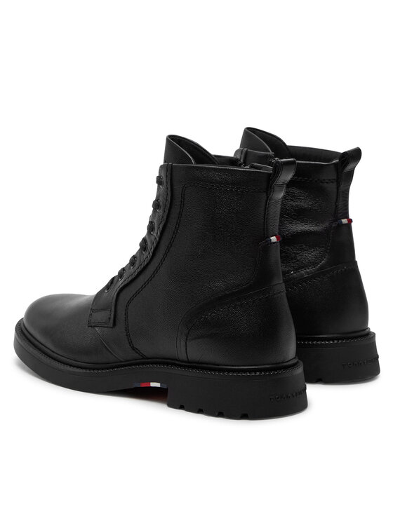 Туфли на шнуровке FM0FM05183 Tommy Hilfiger, черный — фото 3