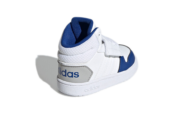 Кроссовки adidas neo Hoops 2.0 Toddler Shoes TD Mid-top White/Royal Blue — фото 4