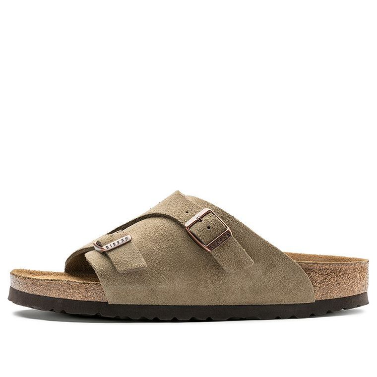 

Сандалии Birkenstock Zrich Series Cowhide Suede Fashion Beige Version Sandals 1009533