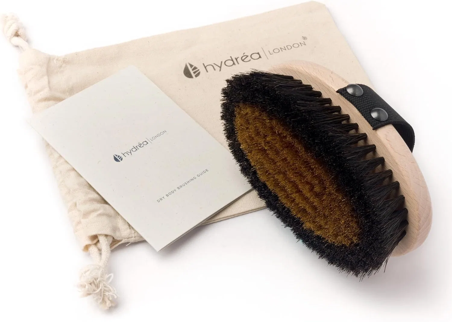 Сухая щетка для тела с медными щетинками Hydrea London Hydrea London