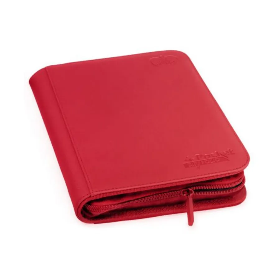 

Фолио с 4 карманами на молнии — XenoSkin, красный, Flexxfolio Binders - 1, 4 & 12 Pocket