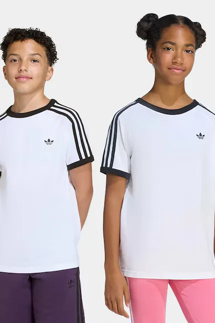 Футболка детская с коротким рукавом Adidas Originals, белый