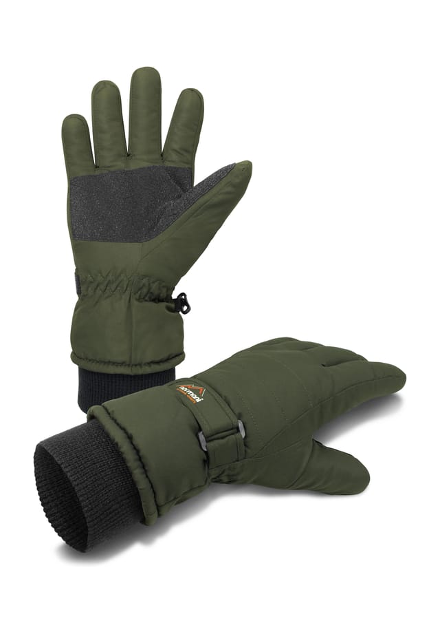 

Зимние перчатки с утеплителем 3m thinsulate (40 г) snowguard pro Normani, зеленый