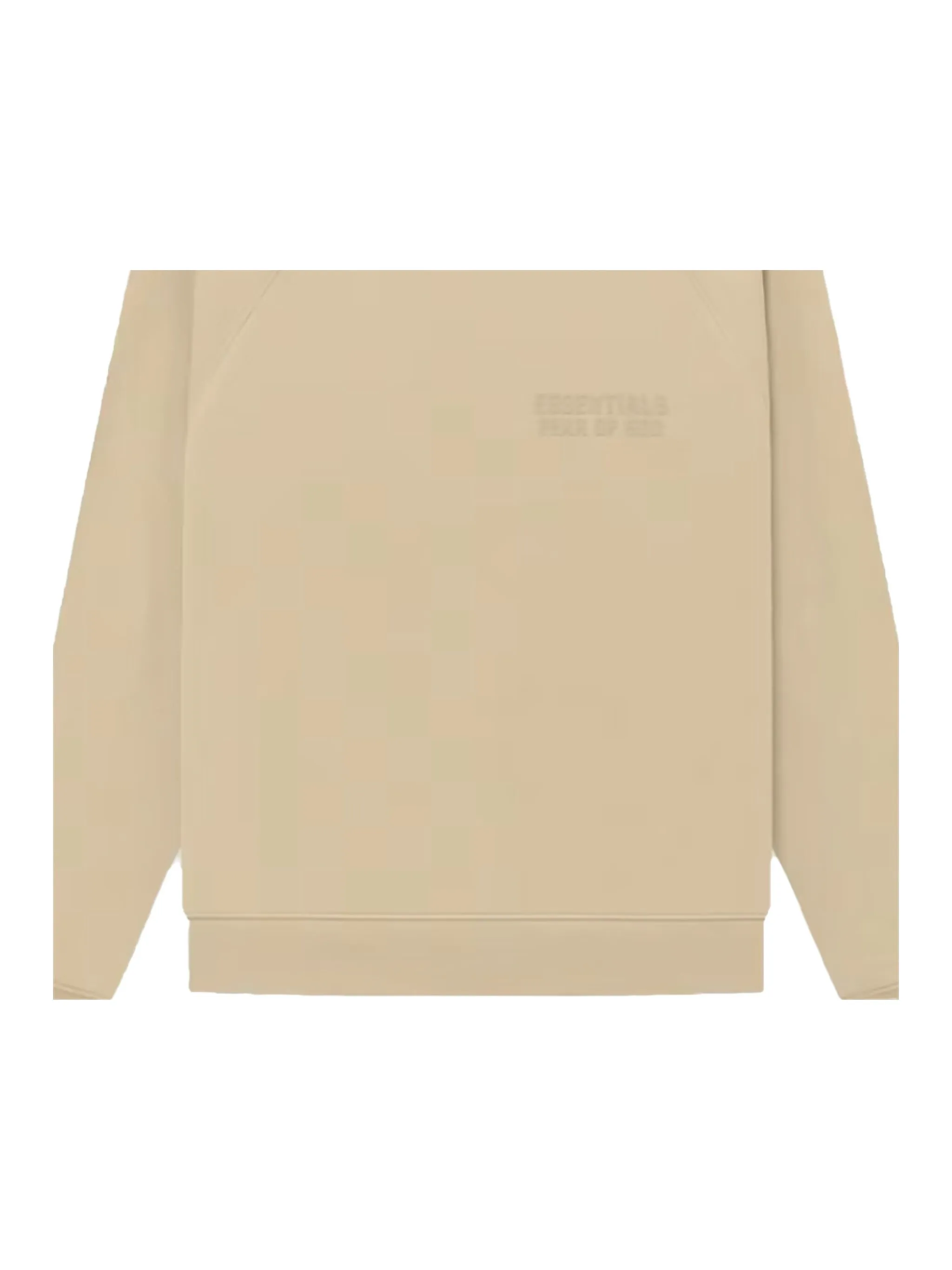 Толстовка с круглым вырезом Fear Of God Essentials, бежевый — фото 2