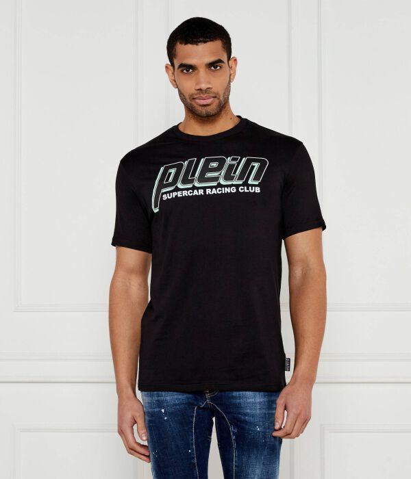 

Футболка гоночного клуба Regular fit Philipp Plein, черный