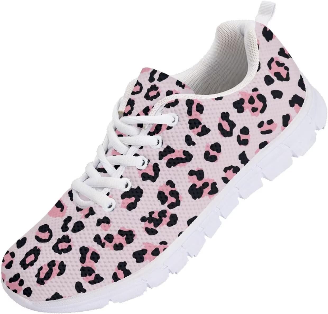 

Мужские кроссовки Funnydude Funny Print для тенниса, спортивные, удобные, дышащие, с сетчатым верхом, розовый