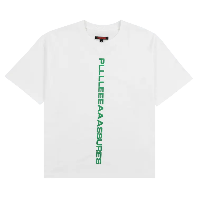

Футболка Pleasures Drag Heavyweight 'White', белый