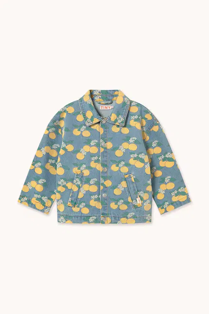 Куртка джинсовая ORANGES JACKET Tinycottons, синий — фото 2