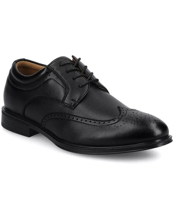

Мужские классические оксфорды Cormac Comfort Flexible Wingtip Vance Co., черный